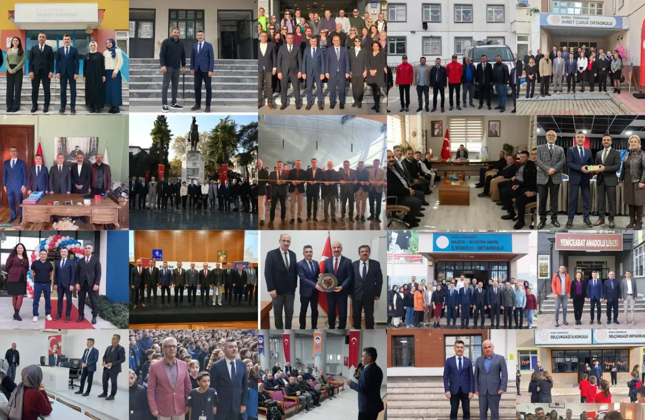 Bursa Osmangazi'de Öğretmenler Günü Kutlamaları ve Eğitim Zirvesi Düzenlendi Bursa Osmangazi'de Öğretmenler Günü Kutlamaları ve Eğitim Zirvesi Düzenlendi
