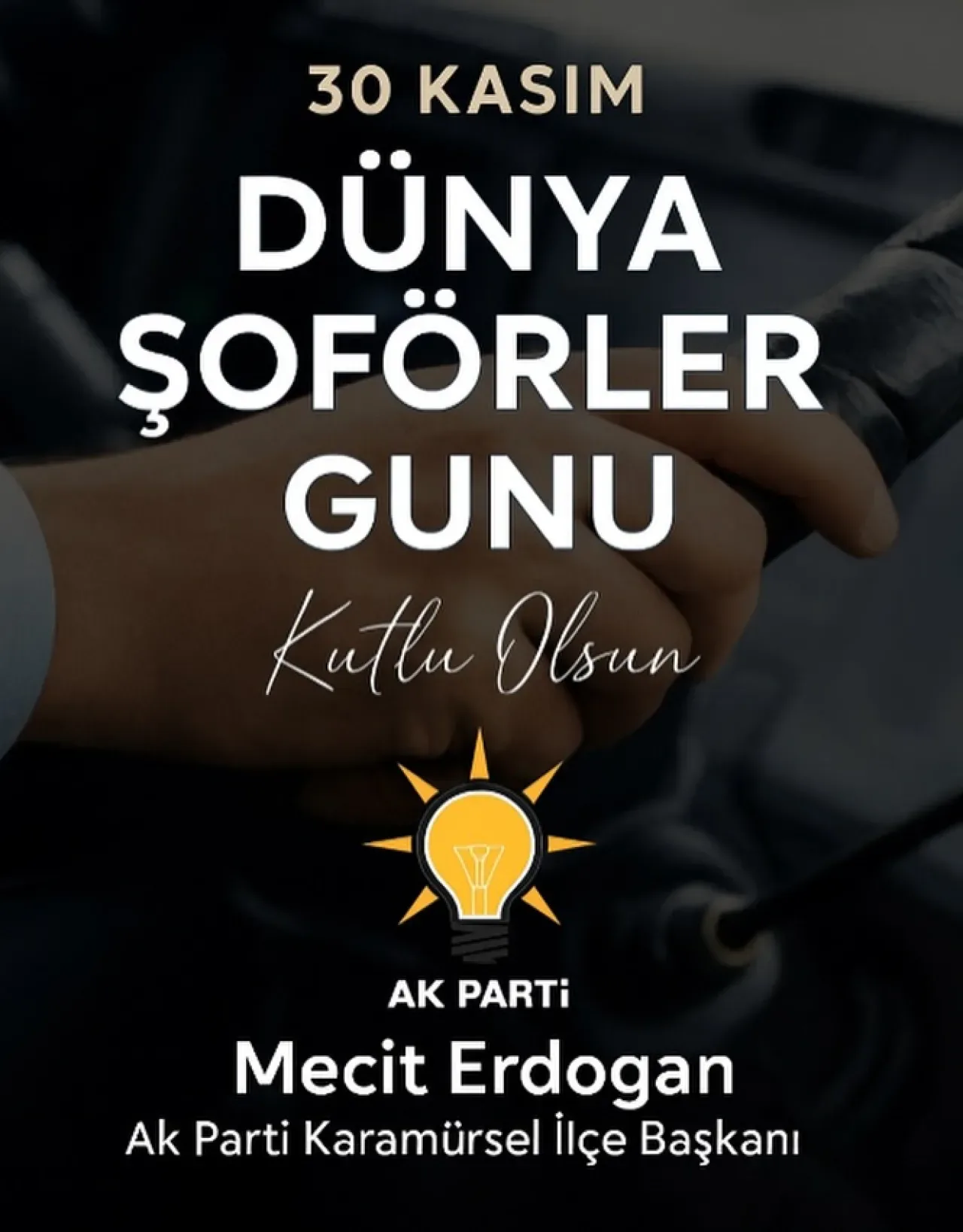 Karamürsel'de Dünya Şoförler Günü Kutlandı Karamürsel'de Dünya Şoförler Günü Kutlandı