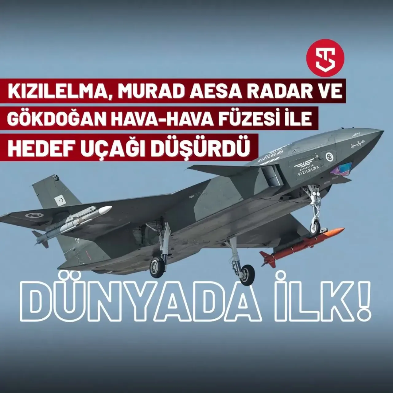 Türk Mühendislerinden Dünyada Bir İlk: KIZILELMA Türk Mühendislerinden Dünyada Bir İlk: KIZILELMA