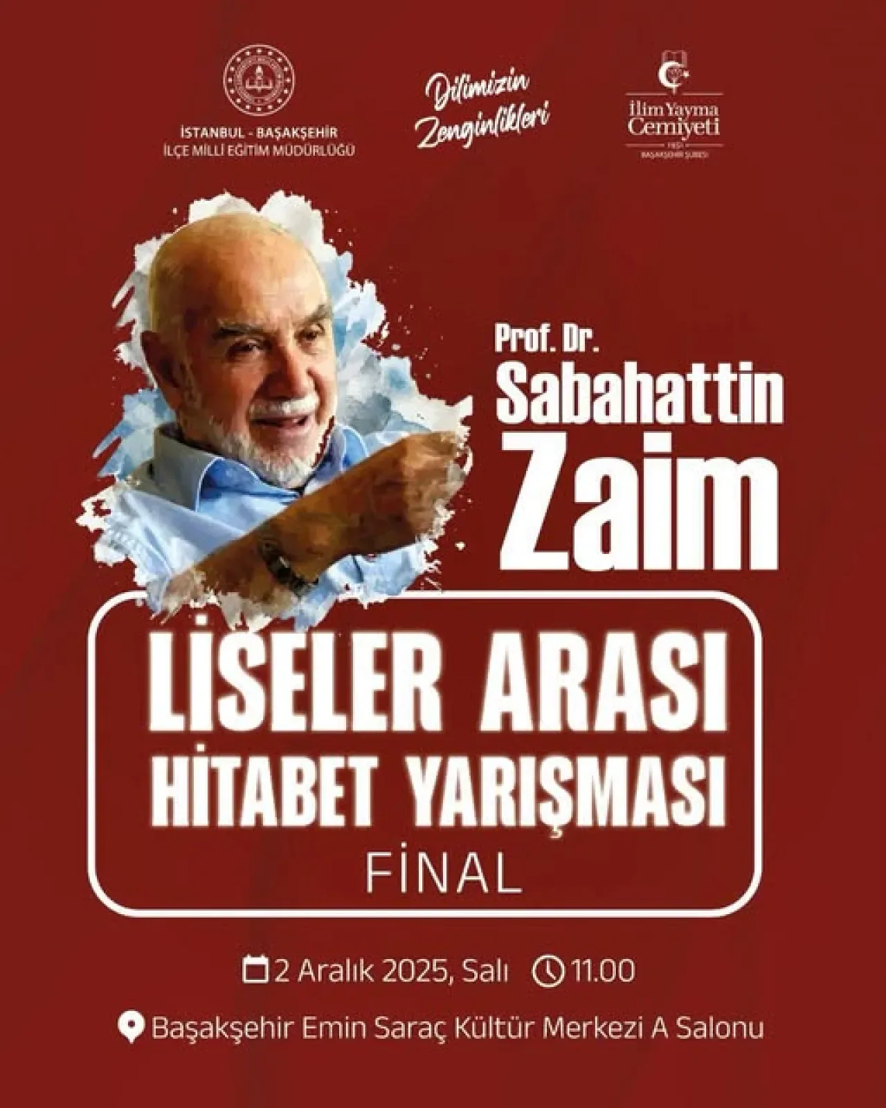 Başakşehir'de Liseler Arası Hitabet Yarışması Final Heyecanı Başakşehir'de Liseler Arası Hitabet Yarışması Final Heyecanı