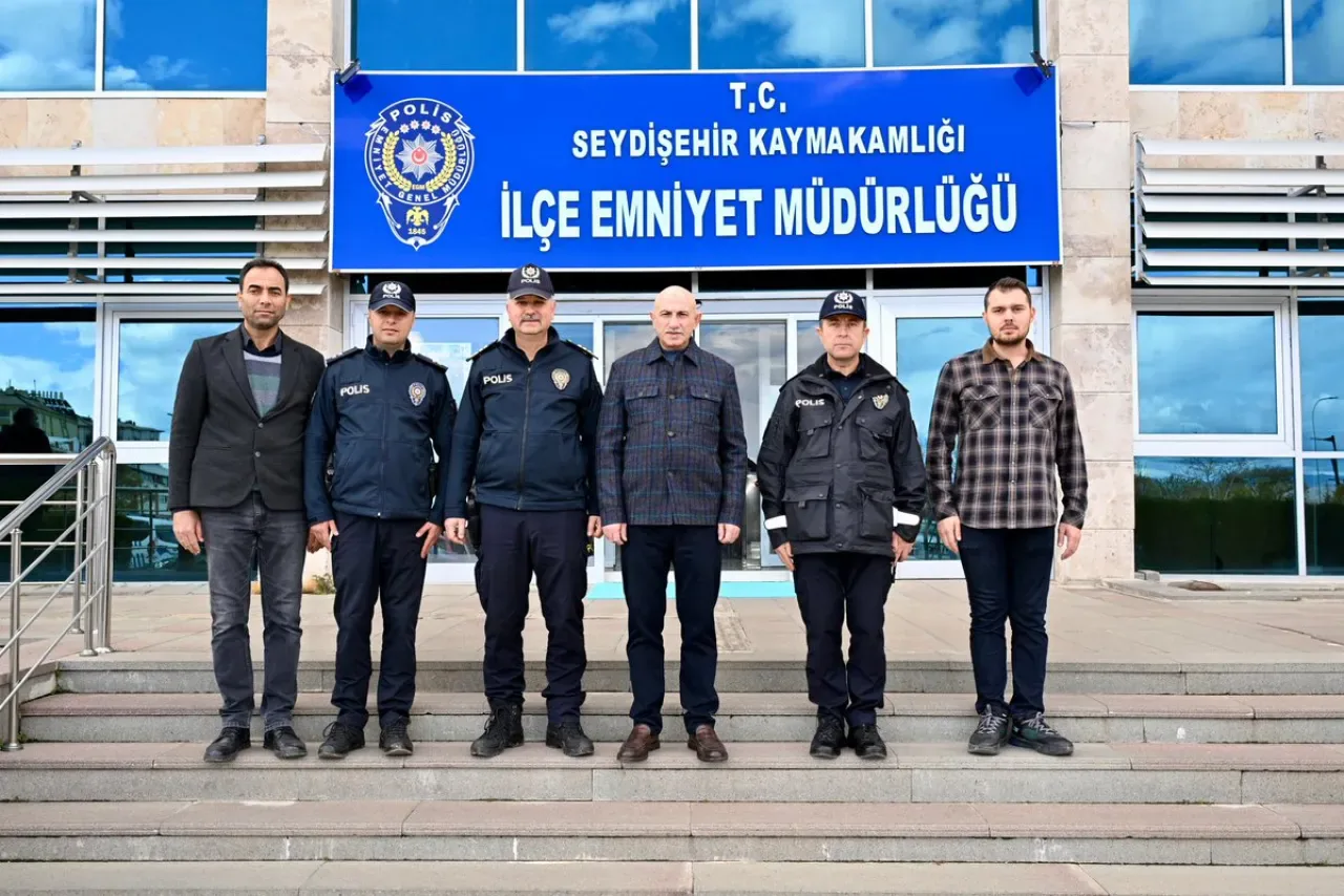 Konya Emniyet Müdürü Seydişehir'de İncelemelerde Bulundu Konya Emniyet Müdürü Seydişehir'de İncelemelerde Bulundu