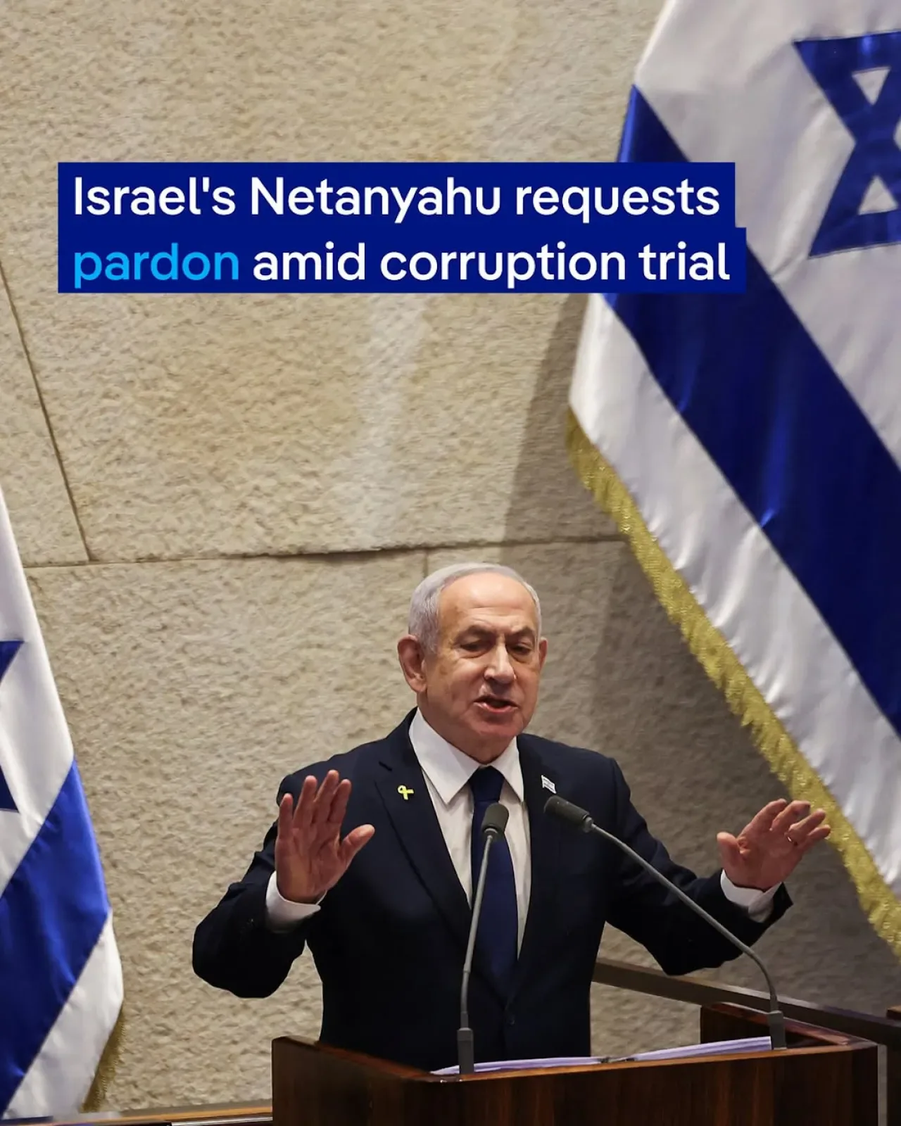 İsrail Başbakanı Netanyahu'dan Cumhurbaşkanı Herzog'a Af Talebi İsrail Başbakanı Netanyahu'dan Cumhurbaşkanı Herzog'a Af Talebi