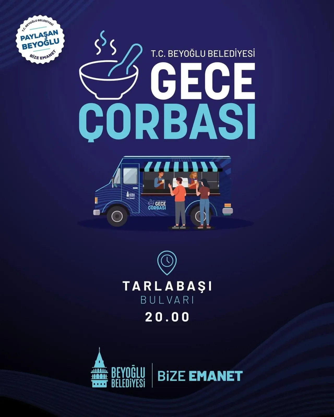 Beyoğlu'nda Kışın Sıcacık Bir İkram: Gece Çorbası Beyoğlu'nda Kışın Sıcacık Bir İkram: Gece Çorbası