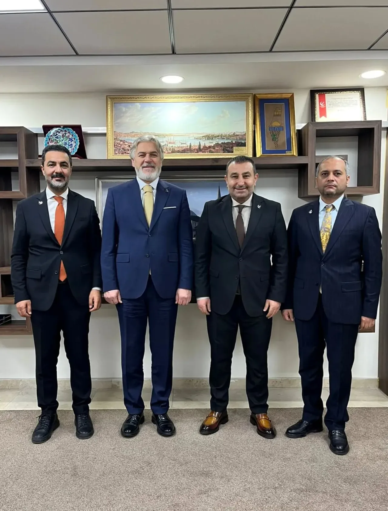 Yeniden Refah Partisi'nde İstanbul'da Üst Düzey Ziyaret ve Toplantı Yeniden Refah Partisi'nde İstanbul'da Üst Düzey Ziyaret ve Toplantı