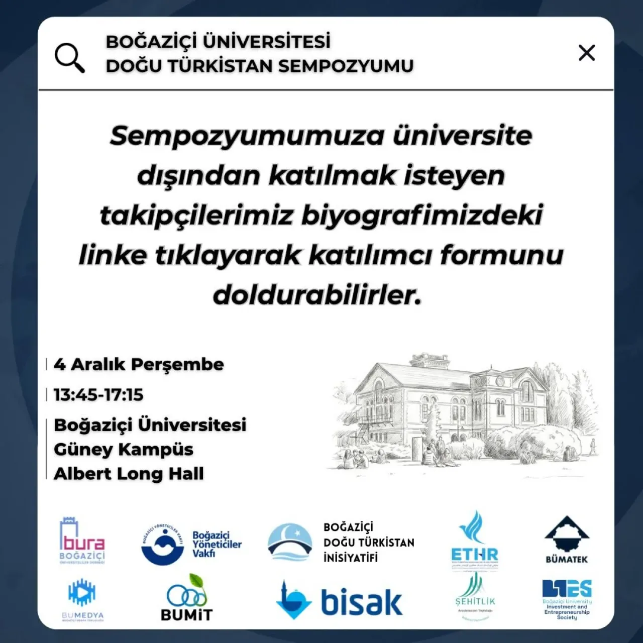 Boğaziçi Yöneticiler Vakfı 4 Aralık'ta Sempozyum Düzenliyor Boğaziçi Yöneticiler Vakfı 4 Aralık'ta Sempozyum Düzenliyor