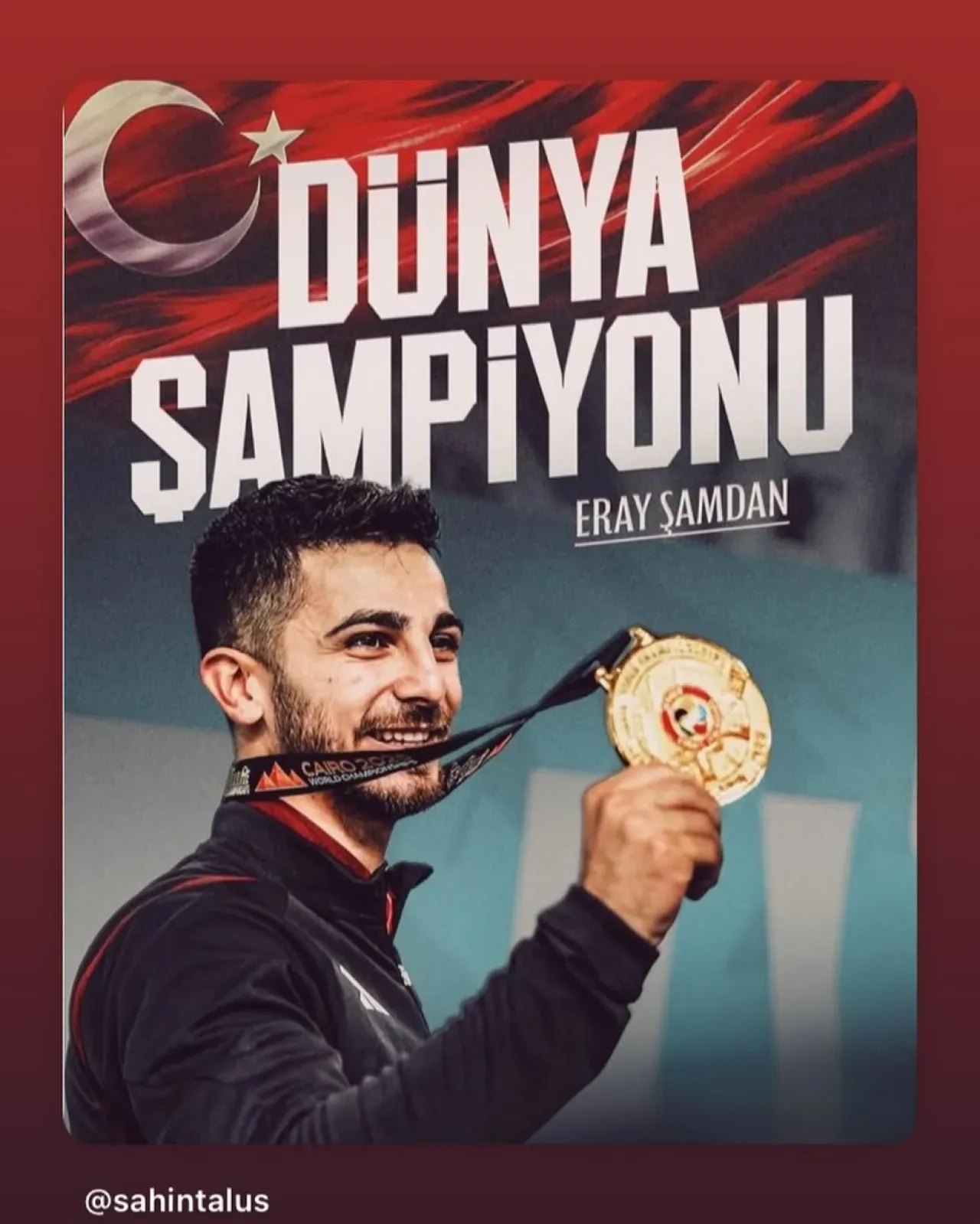Eray Şamdan, Kahire'de Dünya Karate Şampiyonu Oldu Eray Şamdan, Kahire'de Dünya Karate Şampiyonu Oldu