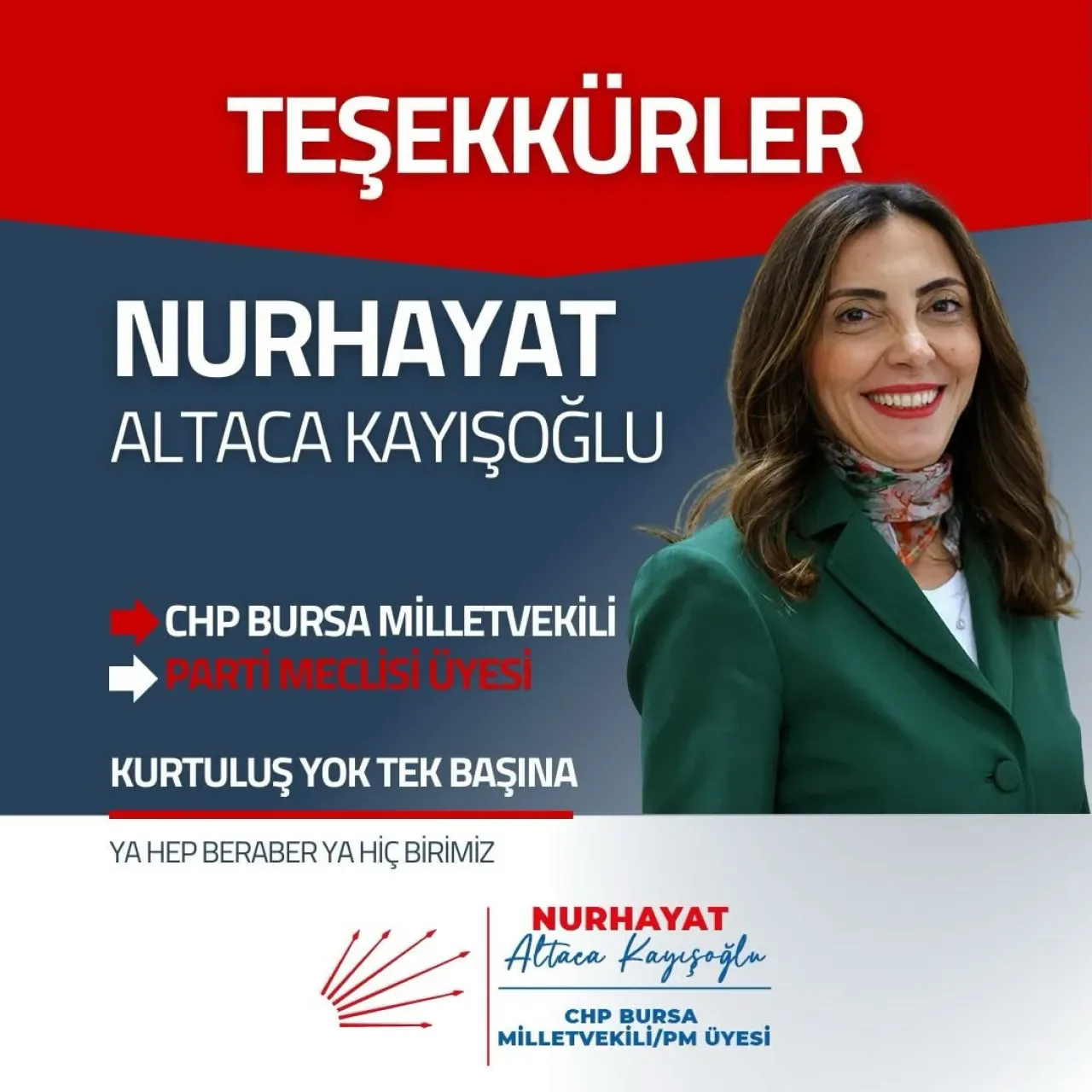 CHP Bursa Milletvekili Altaca Kayışoğlu, Parti Meclisi'ne Seçilmesinin Ardından Açıklama Yaptı CHP Bursa Milletvekili Altaca Kayışoğlu, Parti Meclisi'ne Seçilmesinin Ardından Açıklama Yaptı