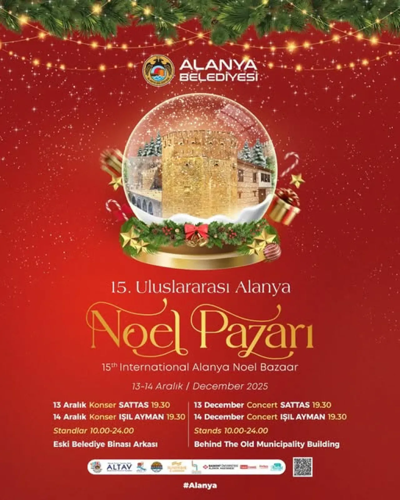 Uluslararası Alanya Noel Pazarı 13-14 Aralık'ta Ziyaretçilerini Bekliyor Uluslararası Alanya Noel Pazarı 13-14 Aralık'ta Ziyaretçilerini Bekliyor