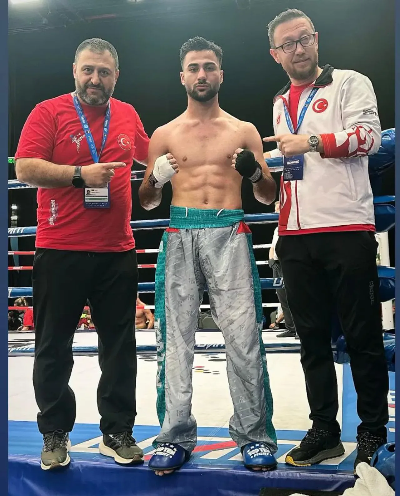 Konyalı Kick Boksçu Çetin Karapınar, Dünya Üçüncüsü Oldu Konyalı Kick Boksçu Çetin Karapınar, Dünya Üçüncüsü Oldu