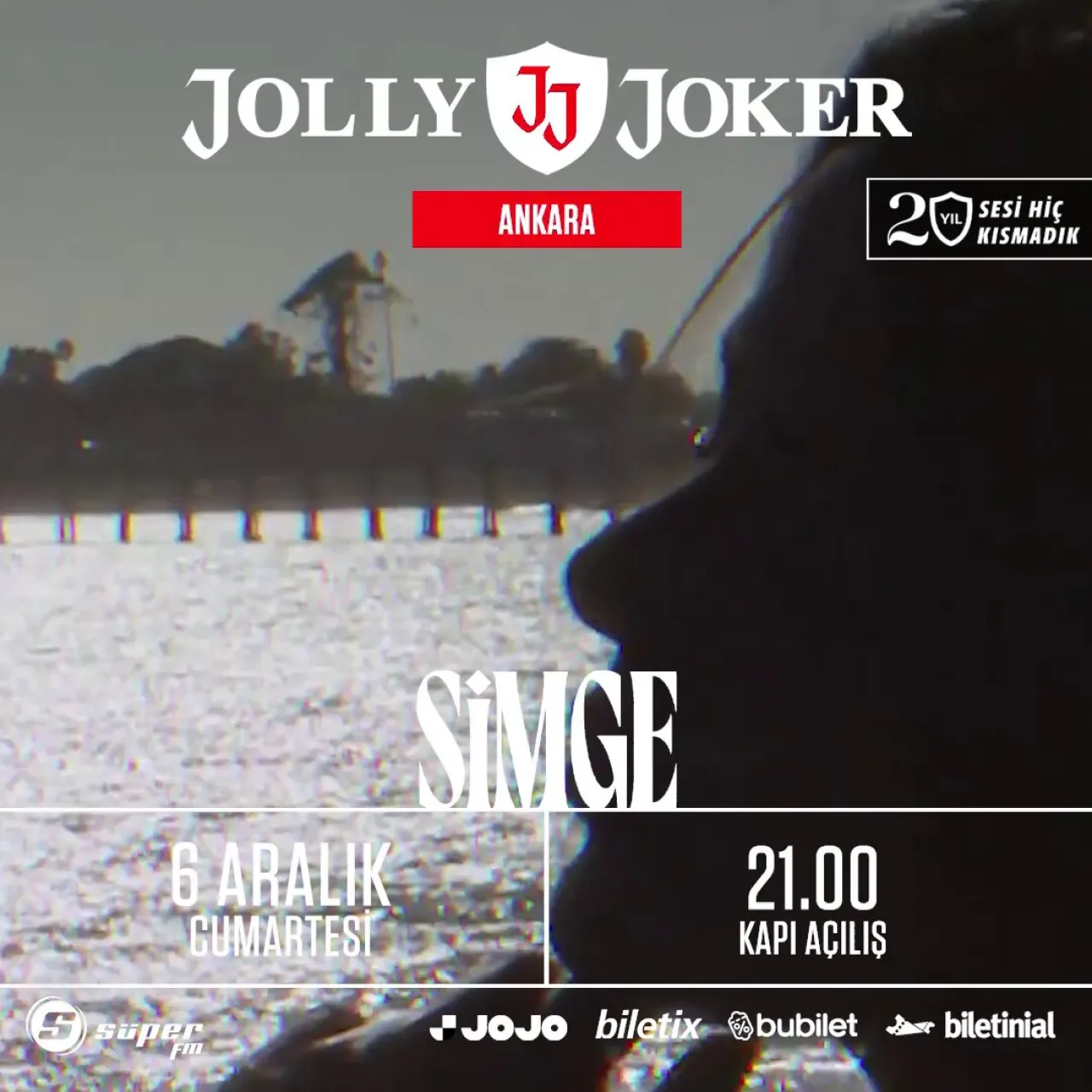 Simge, 6 Aralık'ta Jolly Joker Ankara'da Sevenleriyle Buluşuyor Simge, 6 Aralık'ta Jolly Joker Ankara'da Sevenleriyle Buluşuyor