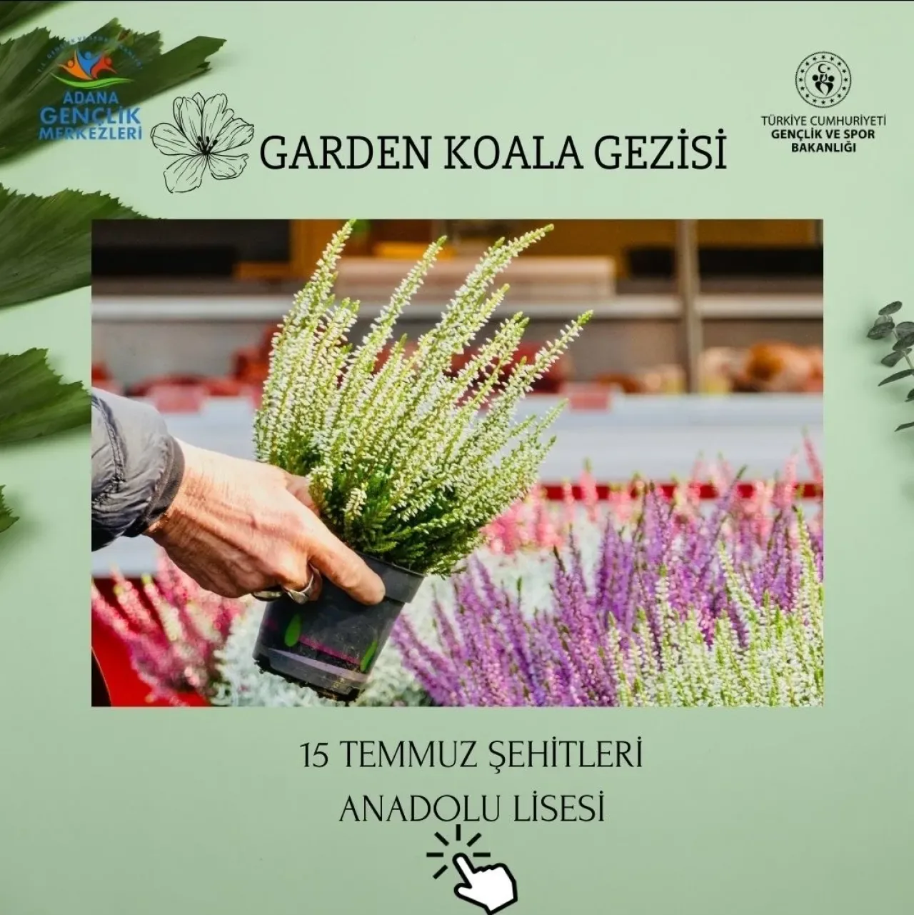 Adana Gençlik Merkezi Üyeleri, Garden Koala Botanik Bahçesi'nde Doğayla İç İçe Bir Gün Geçirdi Adana Gençlik Merkezi Üyeleri, Garden Koala Botanik Bahçesi'nde Doğayla İç İçe Bir Gün Geçirdi