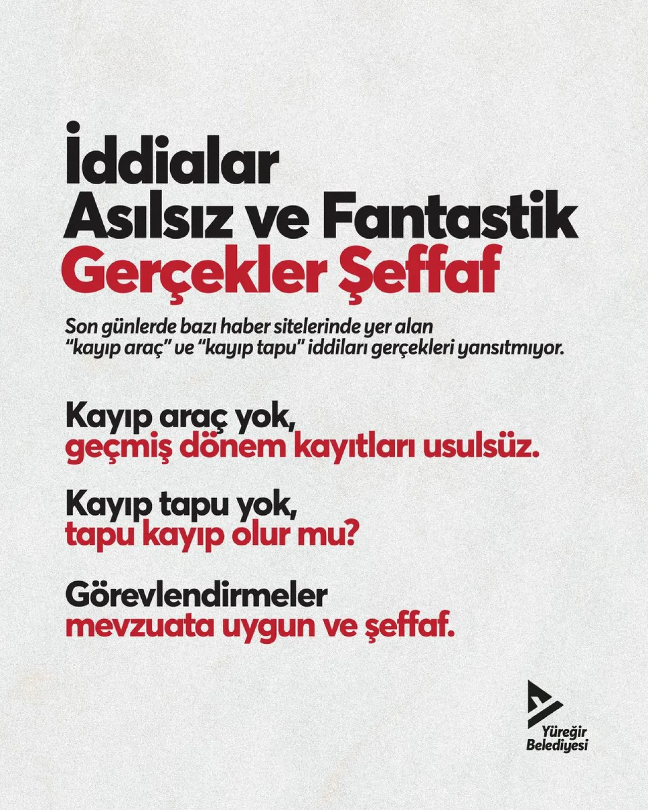 Ali Demirçalı'dan Açıklama: "İddialar Asılsız, Gerçekler Şeffaf" Ali Demirçalı'dan Açıklama: "İddialar Asılsız, Gerçekler Şeffaf"