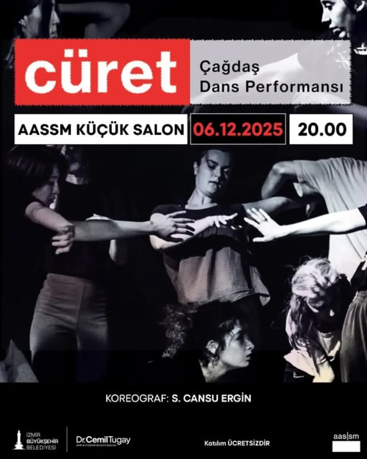 İzmir'de Çağdaş Dansın Sınırları "Cüret" Performansı ile Zorlanıyor İzmir'de Çağdaş Dansın Sınırları "Cüret" Performansı ile Zorlanıyor