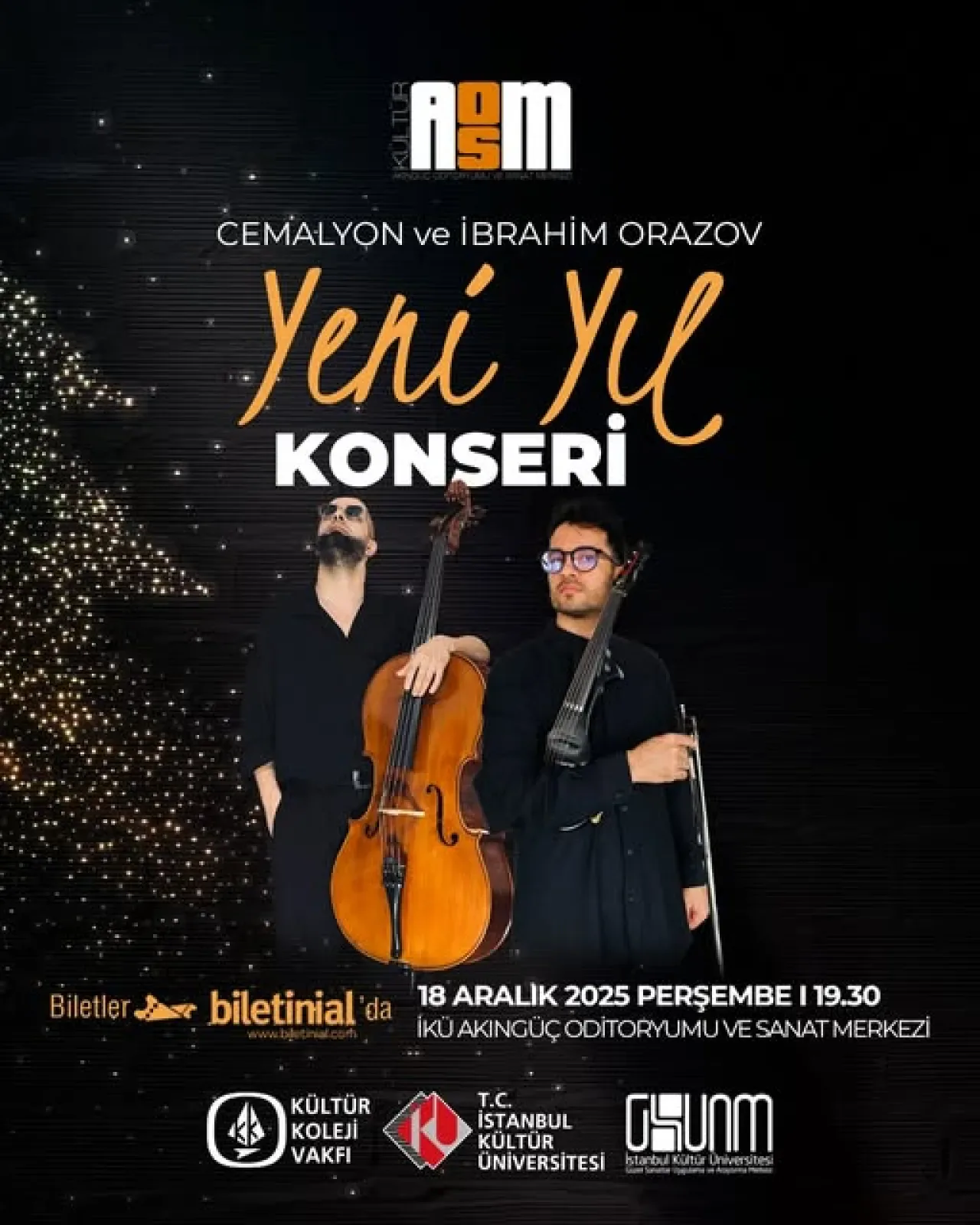 Cemalyon ve İbrahim Orazov, İstanbul'da Unutulmaz Bir Konser Verecek Cemalyon ve İbrahim Orazov, İstanbul'da Unutulmaz Bir Konser Verecek