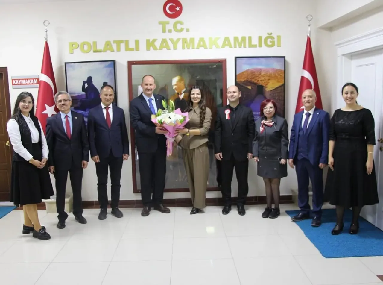 Polatlı TOBB Fen Lisesi Öğretmenleri Kaymakam Atilla Kantay'ı Ziyaret Etti Polatlı TOBB Fen Lisesi Öğretmenleri Kaymakam Atilla Kantay'ı Ziyaret Etti