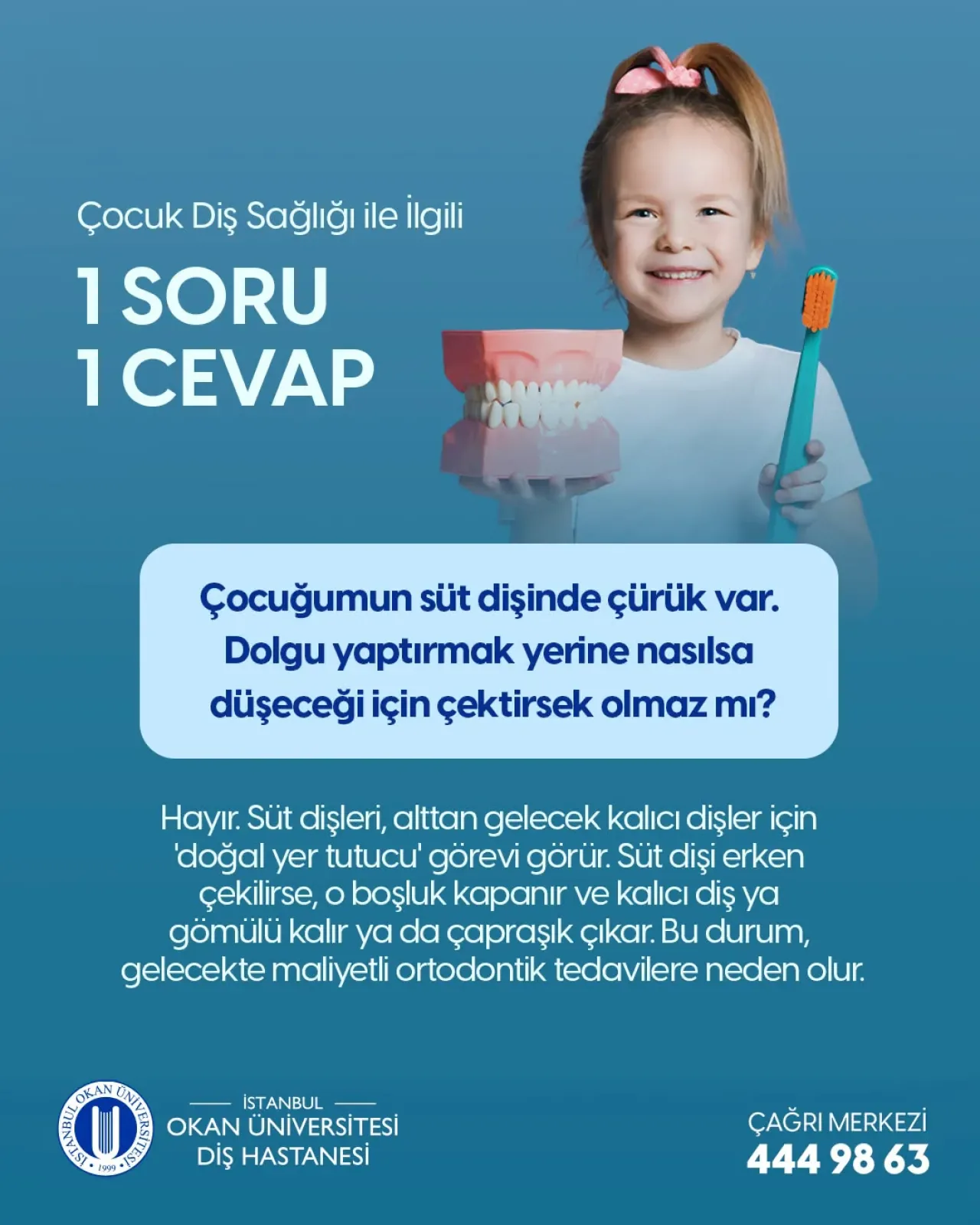 Süt Dişi Bakımının Önemi: Geleceğin Ağız Sağlığını Nasıl Etkiler? Süt Dişi Bakımının Önemi: Geleceğin Ağız Sağlığını Nasıl Etkiler?