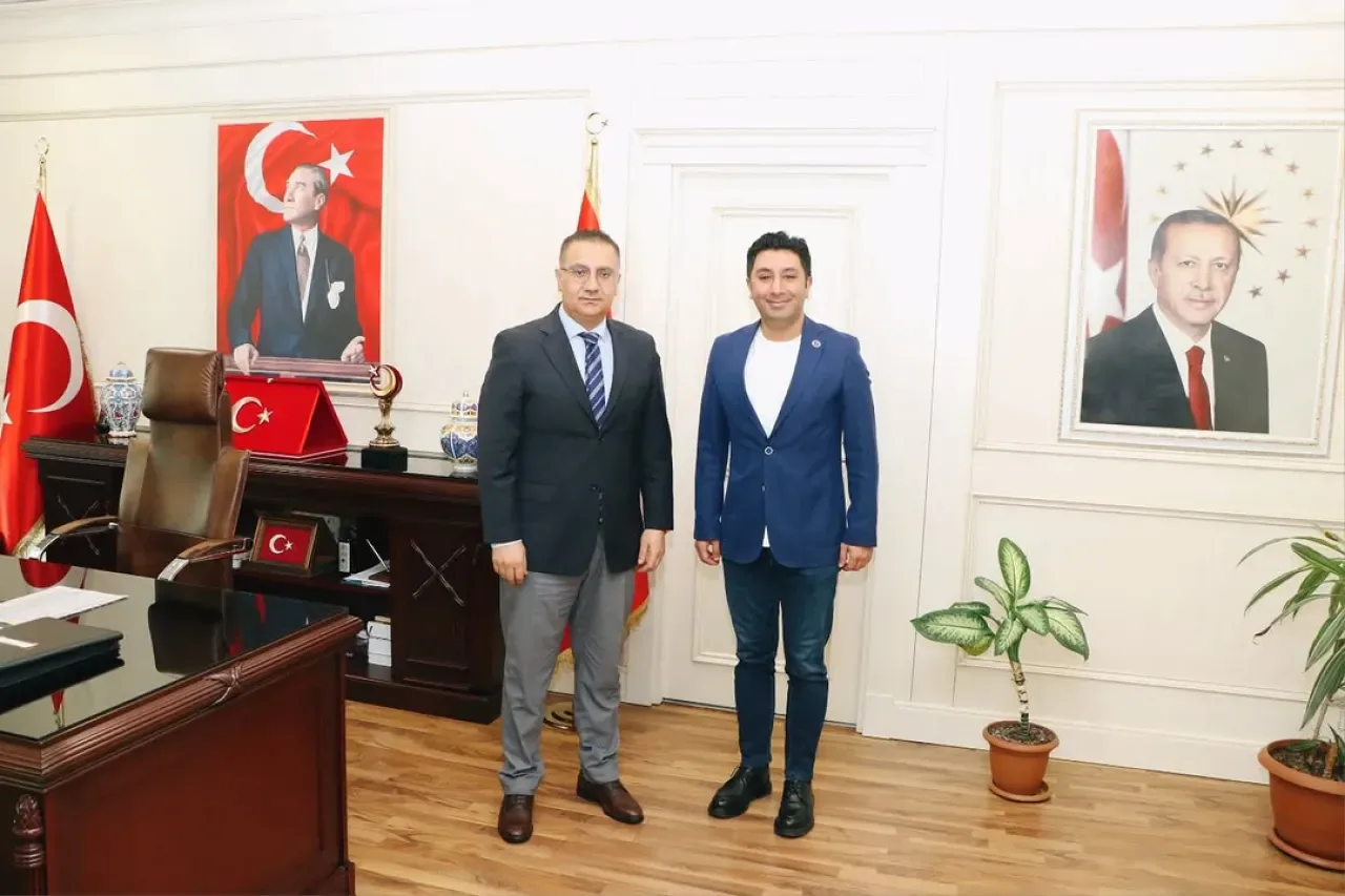 Kaymakam Naif Yavuz, Avukatları Makamında Ağırladı Kaymakam Naif Yavuz, Avukatları Makamında Ağırladı