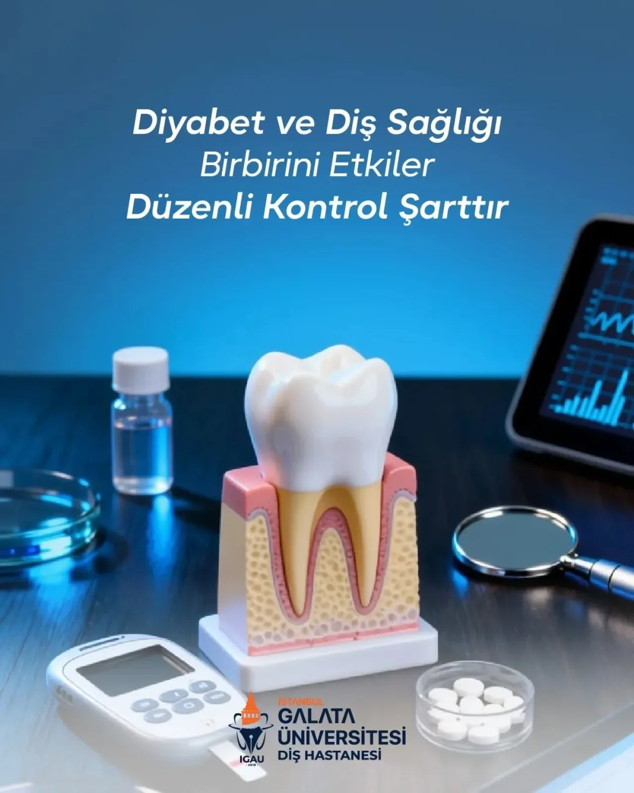 Diyabet Hastalarında Ağız ve Diş Sağlığının Önemi Diyabet Hastalarında Ağız ve Diş Sağlığının Önemi