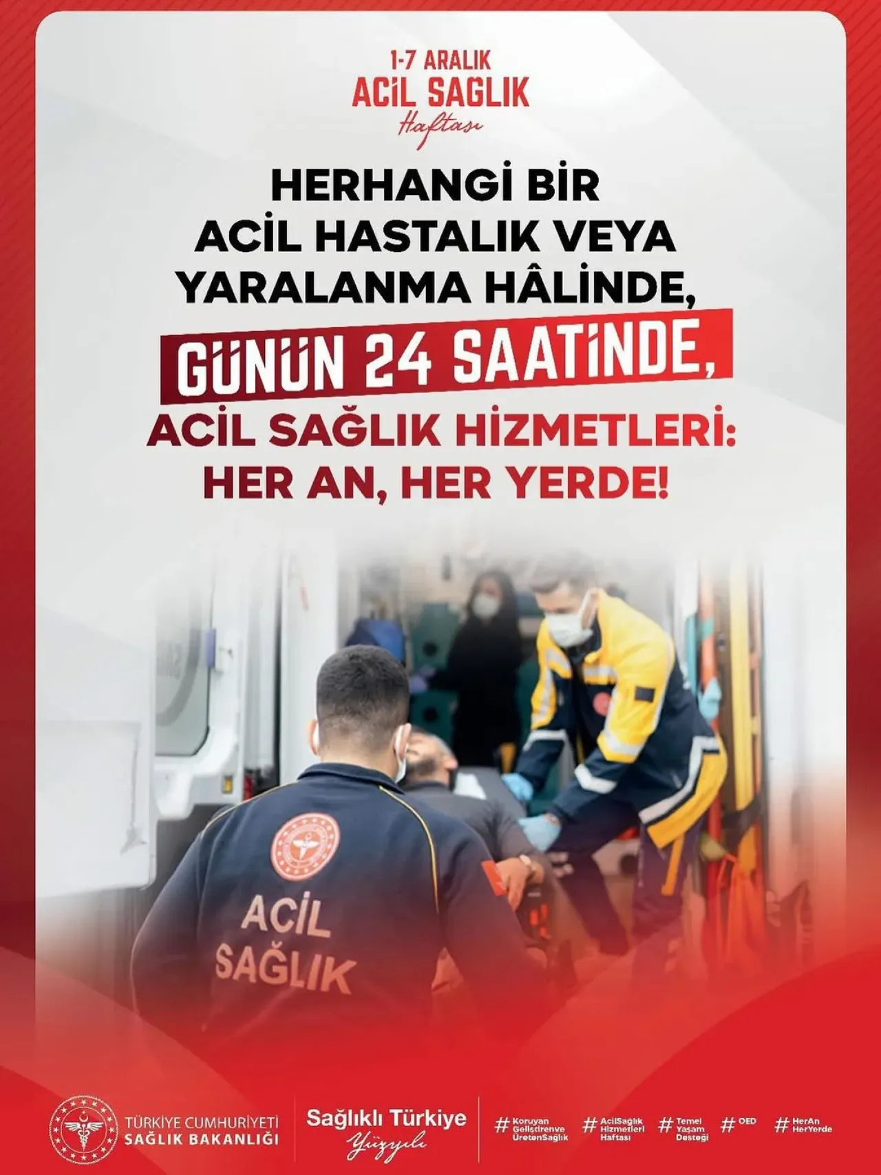 Antalya'da Acil Sağlık Hizmetleri Haftası'nda "Her An, Her Yerde" Vurgusu Antalya'da Acil Sağlık Hizmetleri Haftası'nda "Her An, Her Yerde" Vurgusu