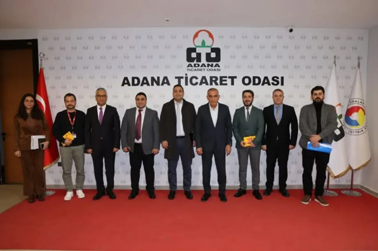 GIZ Heyeti Adana Ticaret Odası'nı Ziyaret Etti GIZ Heyeti Adana Ticaret Odası'nı Ziyaret Etti