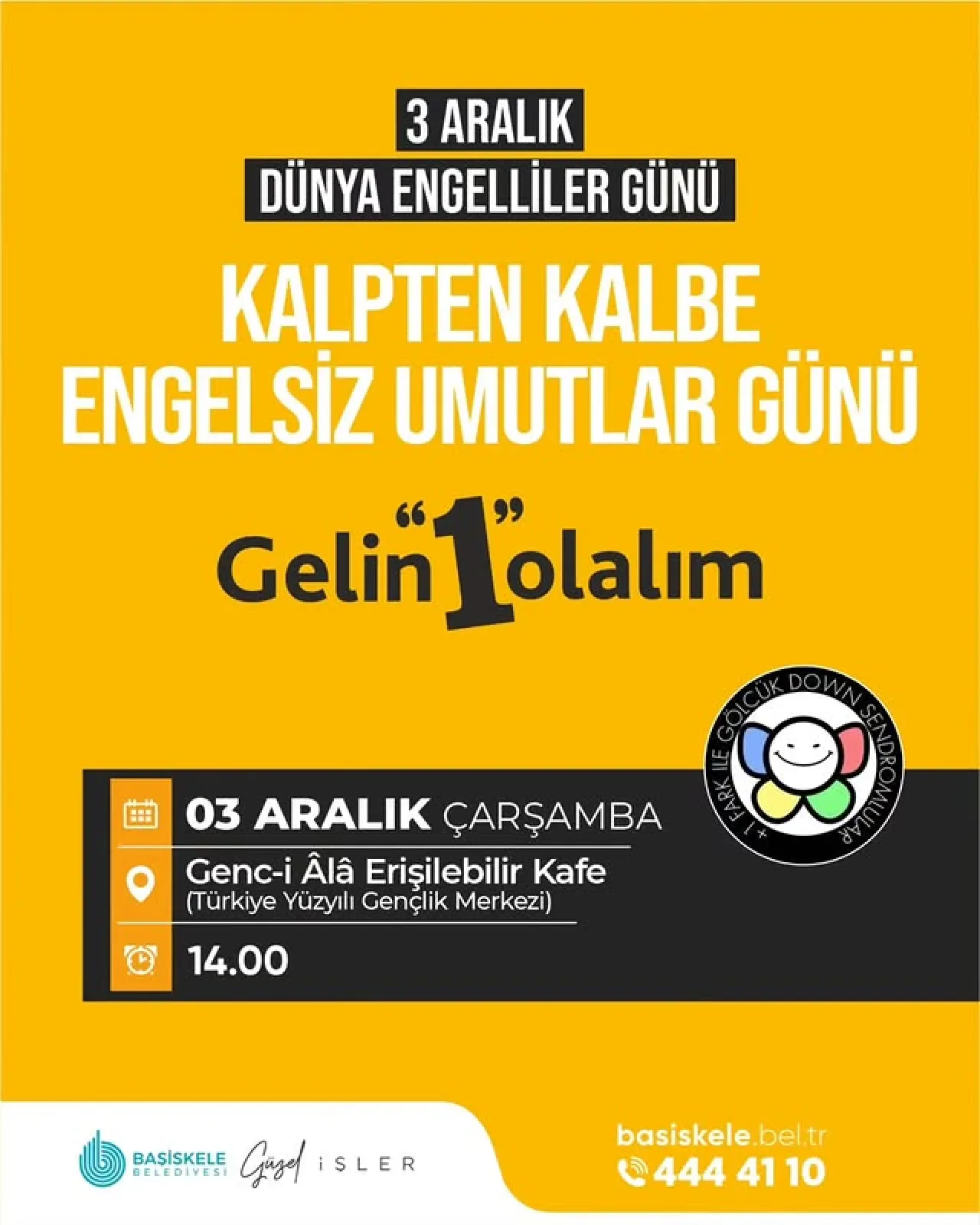 Başiskele'de Dünya Engelliler Günü'nde "Engelsiz Umutlar" için Buluşuluyor Başiskele'de Dünya Engelliler Günü'nde "Engelsiz Umutlar" için Buluşuluyor