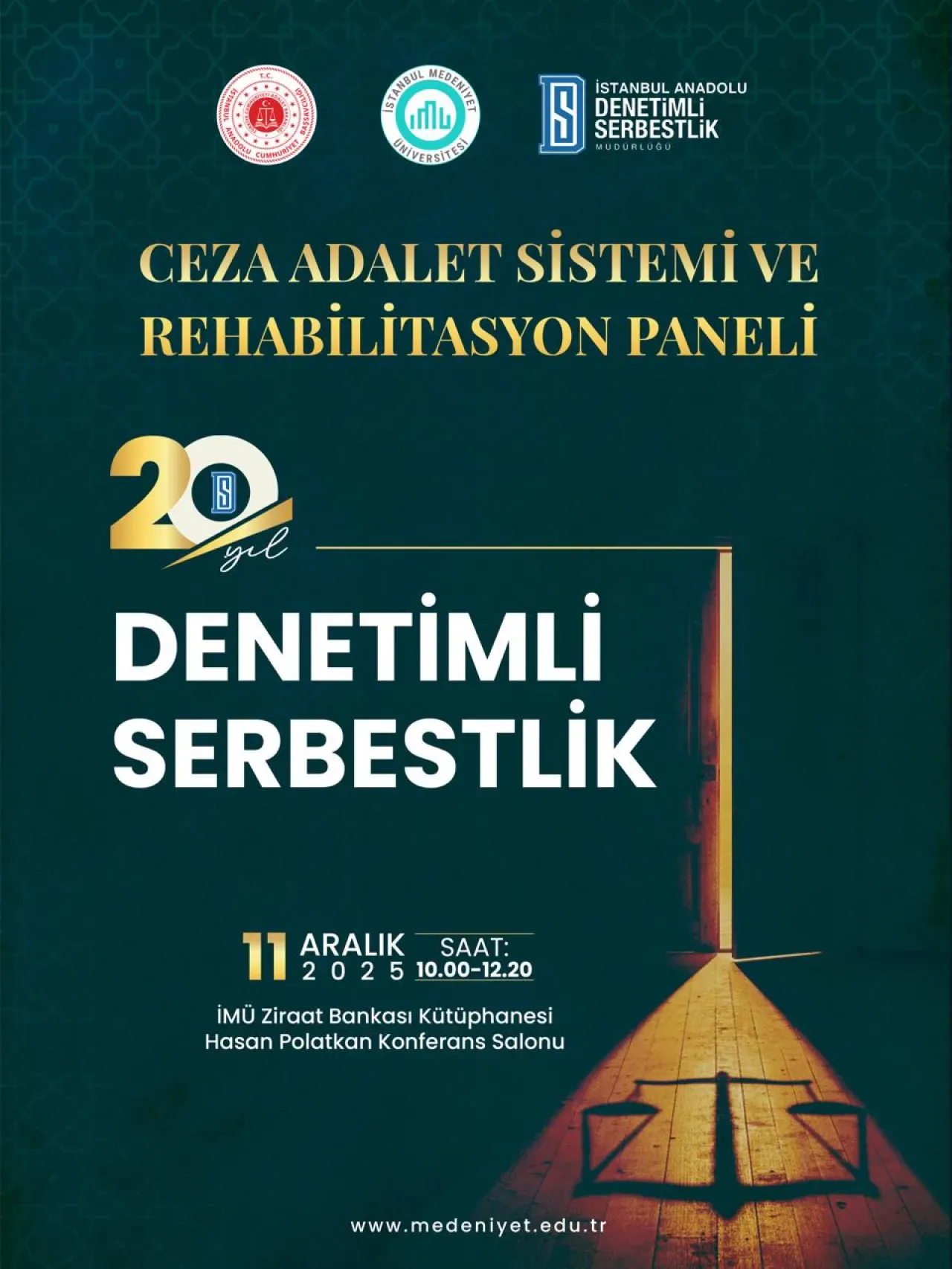 Ceza Adalet Sistemi ve Rehabilitasyon Paneli İstanbul'da Düzenlenecek Ceza Adalet Sistemi ve Rehabilitasyon Paneli İstanbul'da Düzenlenecek