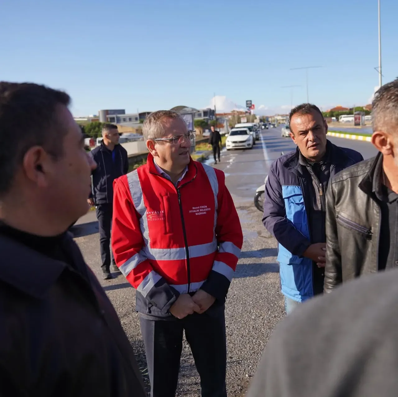 Ayvalık'ta Şiddetli Sağanak Sonrası Su Baskını İncelemesi Ayvalık'ta Şiddetli Sağanak Sonrası Su Baskını İncelemesi