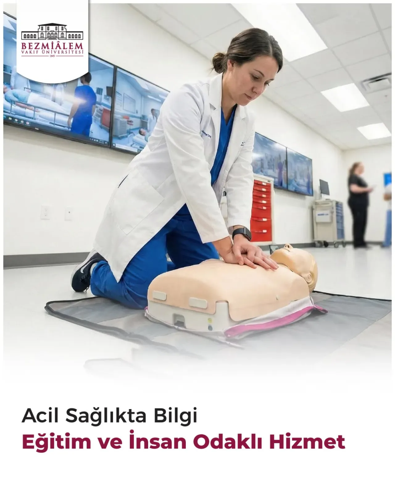 Bezmialem Vakıf Üniversitesi'nden Acil Sağlık Eğitimine Vurgu Bezmialem Vakıf Üniversitesi'nden Acil Sağlık Eğitimine Vurgu