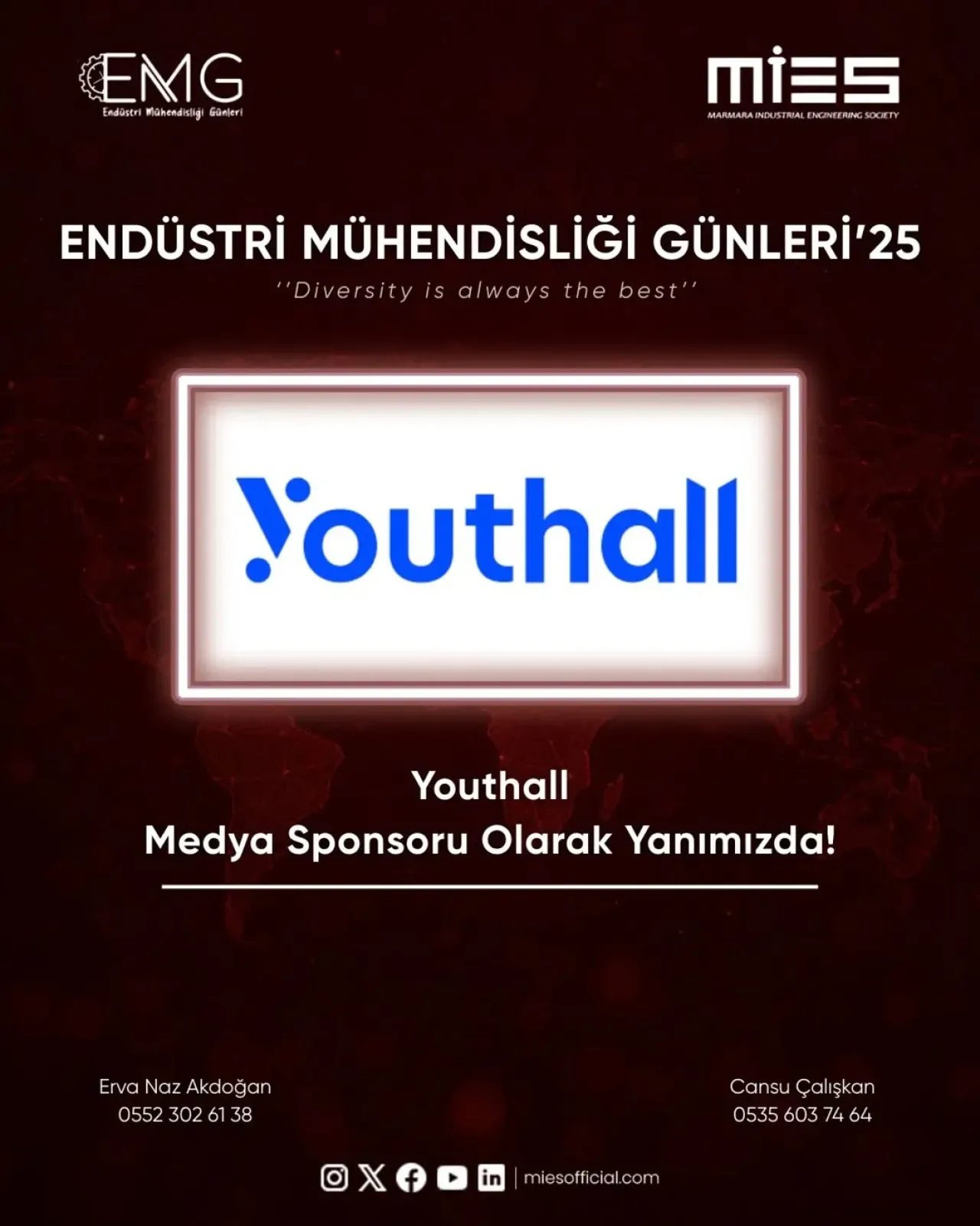 Marmara Endüstri Mühendisliği Kulübü, EMG 25 Etkinliğine Medya Sponsorlarıyla Hazır Marmara Endüstri Mühendisliği Kulübü, EMG 25 Etkinliğine Medya Sponsorlarıyla Hazır