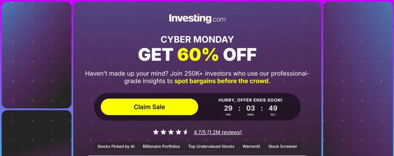 Yatırım Pro'da Yılın En Düşük Fiyatıyla Son Fırsat: Cyber Monday İndirimi Sona Ermek Üzere Yatırım Pro'da Yılın En Düşük Fiyatıyla Son Fırsat: Cyber Monday İndirimi Sona Ermek Üzere