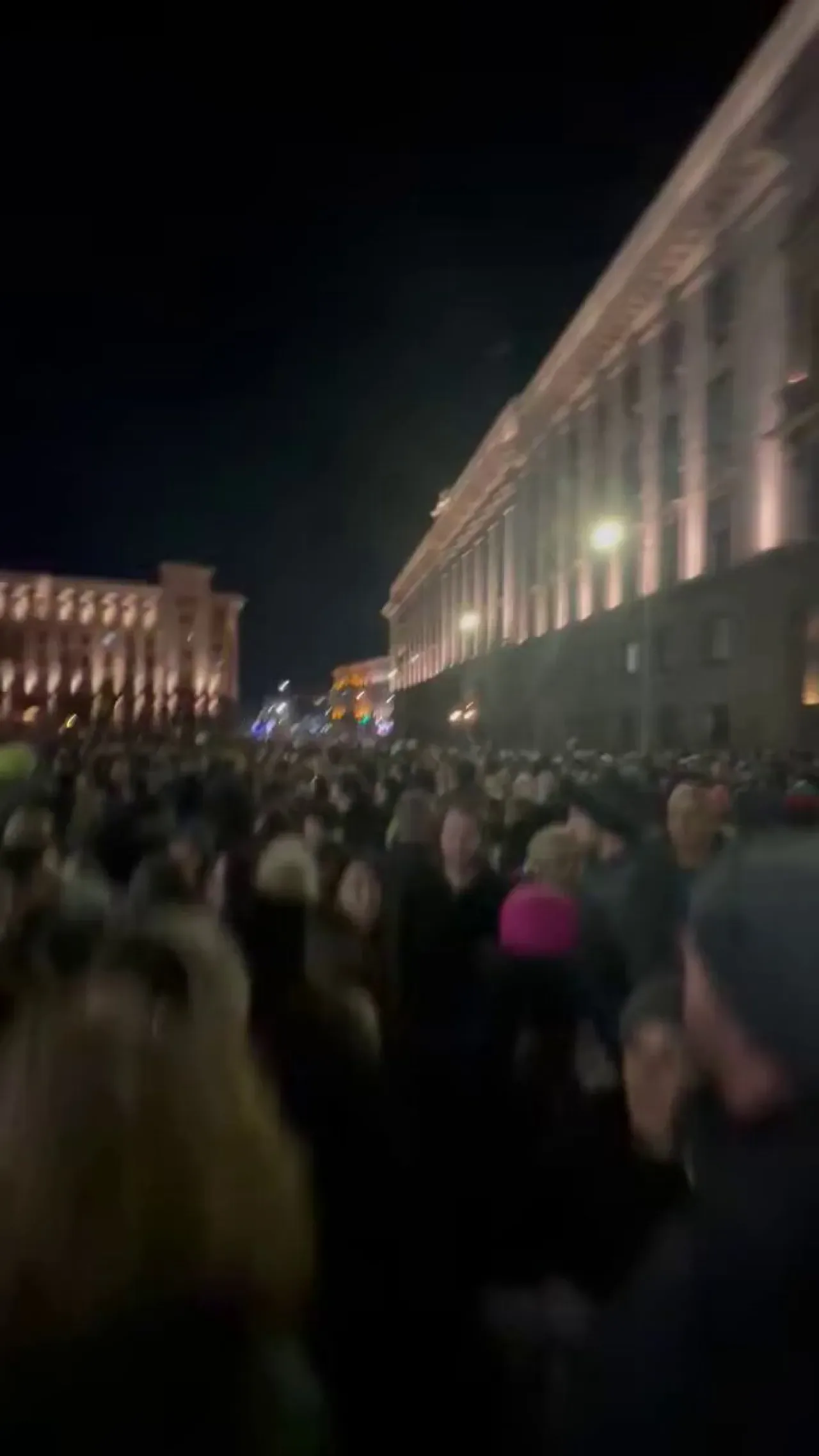 Bulgaristan'da Hükümetin Maliye Politikaları Sofya'da Protesto Edildi Bulgaristan'da Hükümetin Maliye Politikaları Sofya'da Protesto Edildi
