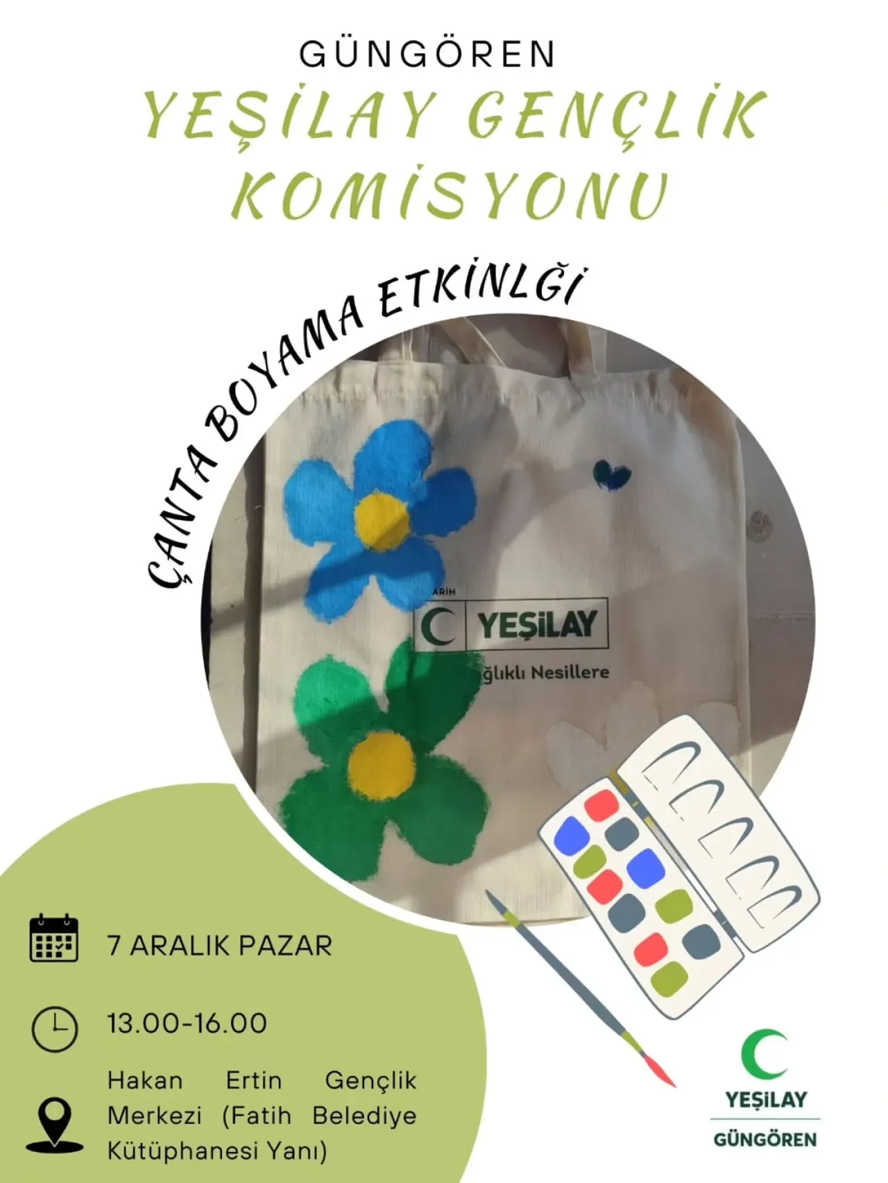 Yeşilay Güngören'den Gençlere Özel Sanat ve Spor Buluşması Yeşilay Güngören'den Gençlere Özel Sanat ve Spor Buluşması