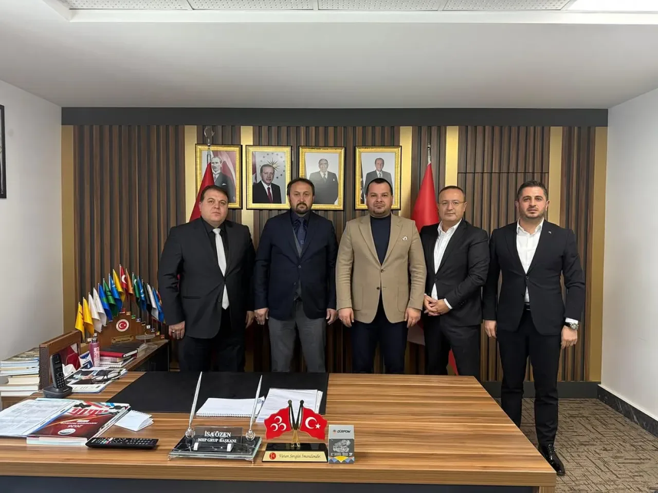 Çubuk MHP, Belediye Meclis Toplantısı Öncesi İstişarede Bulundu Çubuk MHP, Belediye Meclis Toplantısı Öncesi İstişarede Bulundu