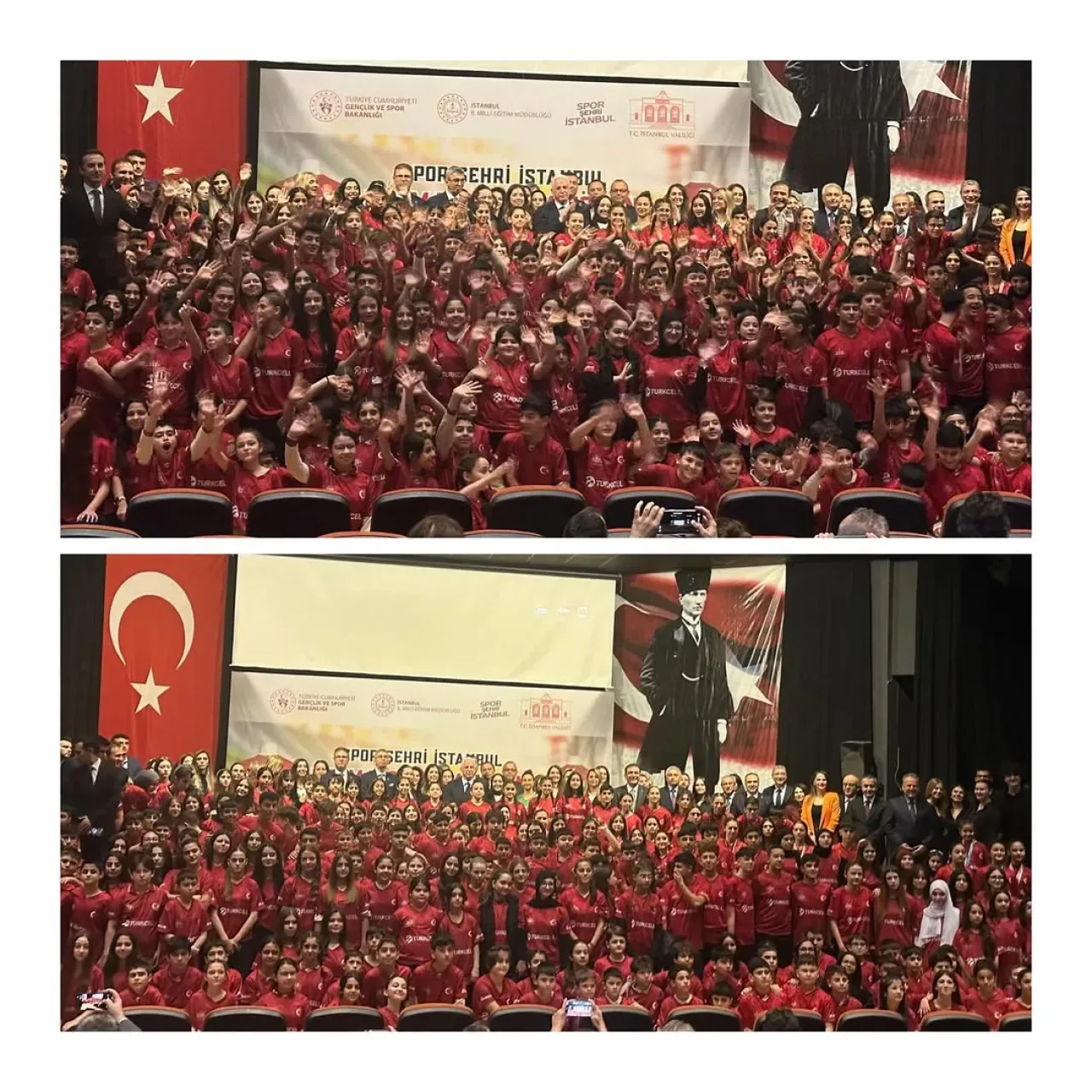 İstanbul'da 1 Milyon Lisanslı Sporcu Öğrenciye Forma Dağıtım Töreni Düzenlendi İstanbul'da 1 Milyon Lisanslı Sporcu Öğrenciye Forma Dağıtım Töreni Düzenlendi
