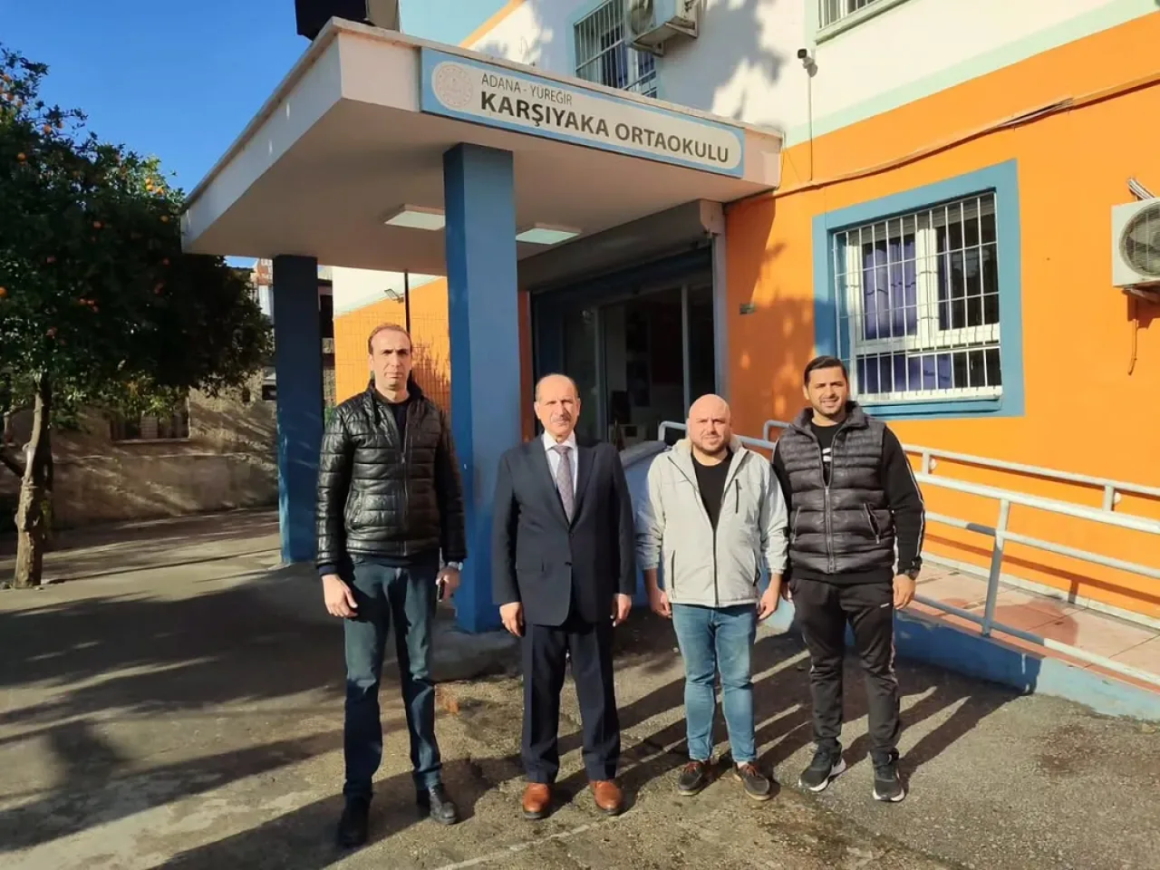 Yüreğir İlçe Milli Eğitim Müdürü İzzettin Aydın, Karşıyaka Okullarında İnceleme Yaptı Yüreğir İlçe Milli Eğitim Müdürü İzzettin Aydın, Karşıyaka Okullarında İnceleme Yaptı
