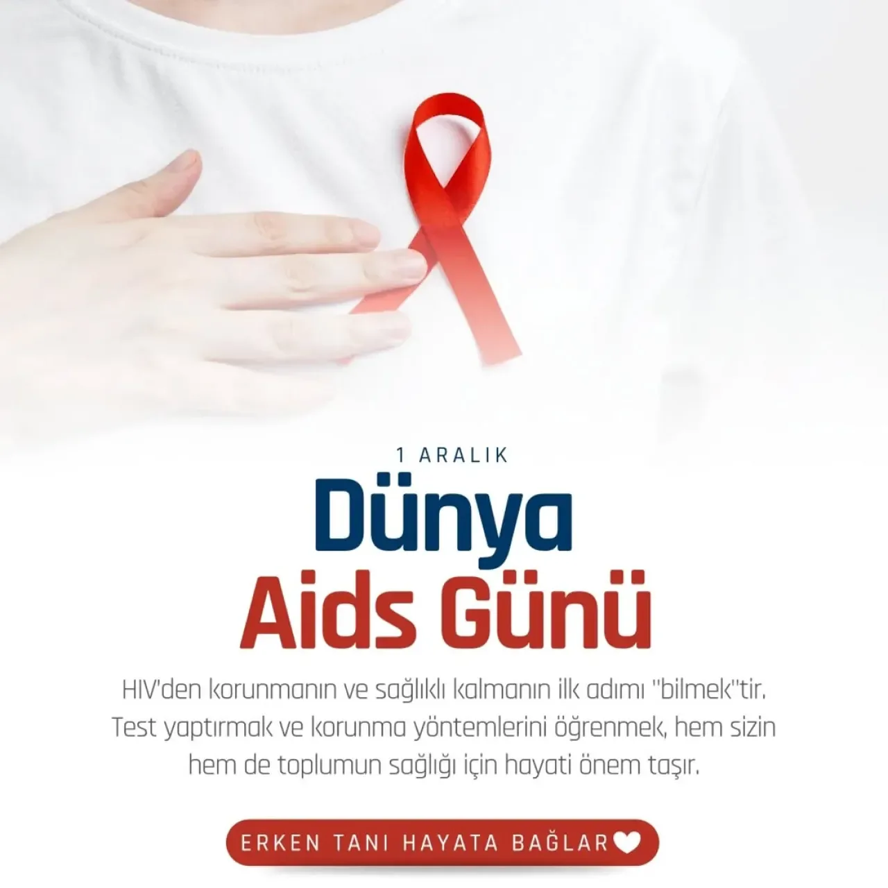 1 Aralık Dünya AIDS Günü: Farkındalık ve Dayanışma Günü 1 Aralık Dünya AIDS Günü: Farkındalık ve Dayanışma Günü