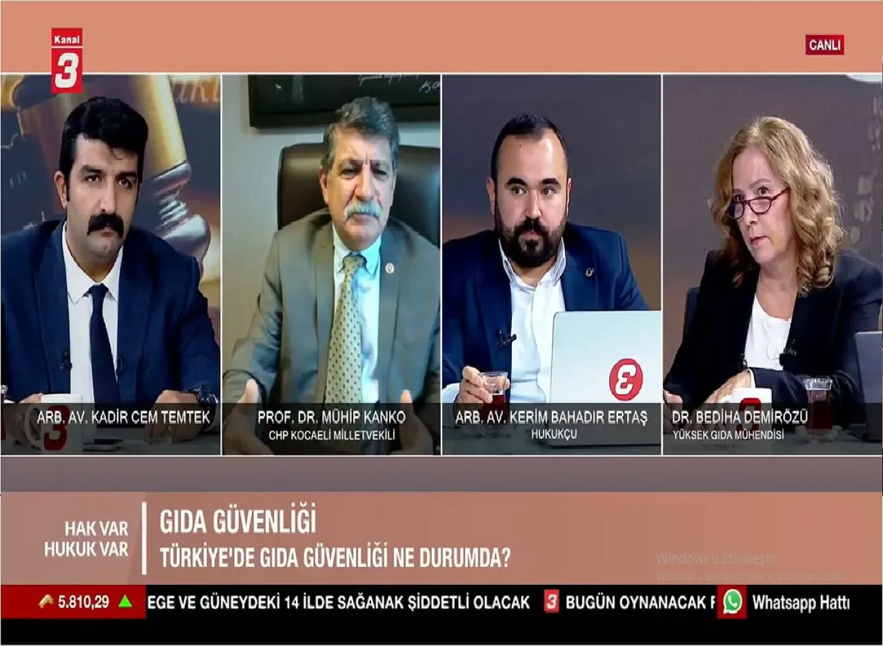CHP'li Kanko'dan Gıda Güvenliği Uyarısı: Denetim Mekanizmalarında Eksiklikler Var CHP'li Kanko'dan Gıda Güvenliği Uyarısı: Denetim Mekanizmalarında Eksiklikler Var