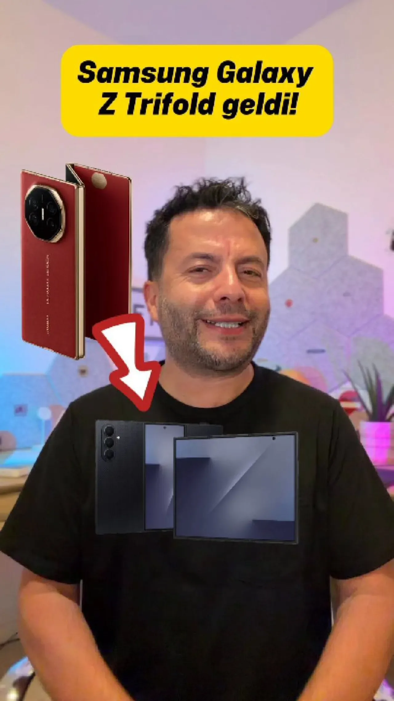 Samsung Galaxy Z Trifold Özellikleri ile Tanıtıldı: 10 İnç Ekran ve 200 MP Kamera Samsung Galaxy Z Trifold Özellikleri ile Tanıtıldı: 10 İnç Ekran ve 200 MP Kamera