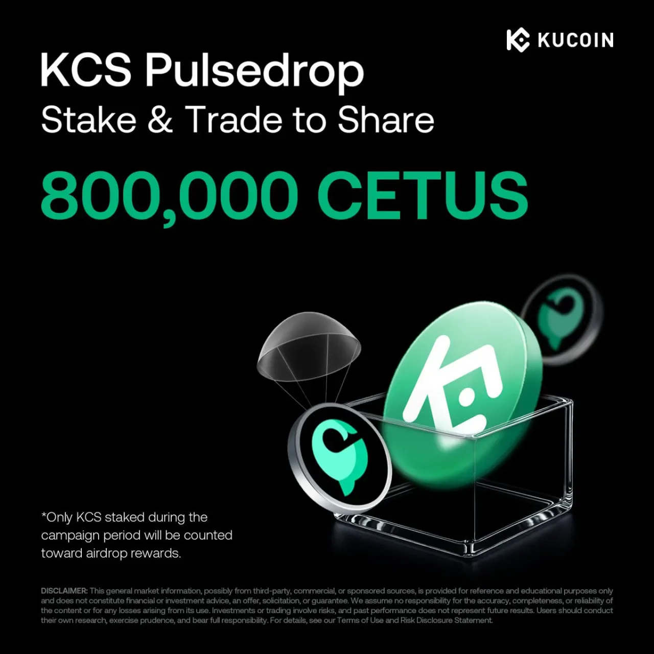 KuCoin, KCS Stake Edip CETUS Token Ödülleri Kazanma Fırsatı Sunuyor KuCoin, KCS Stake Edip CETUS Token Ödülleri Kazanma Fırsatı Sunuyor