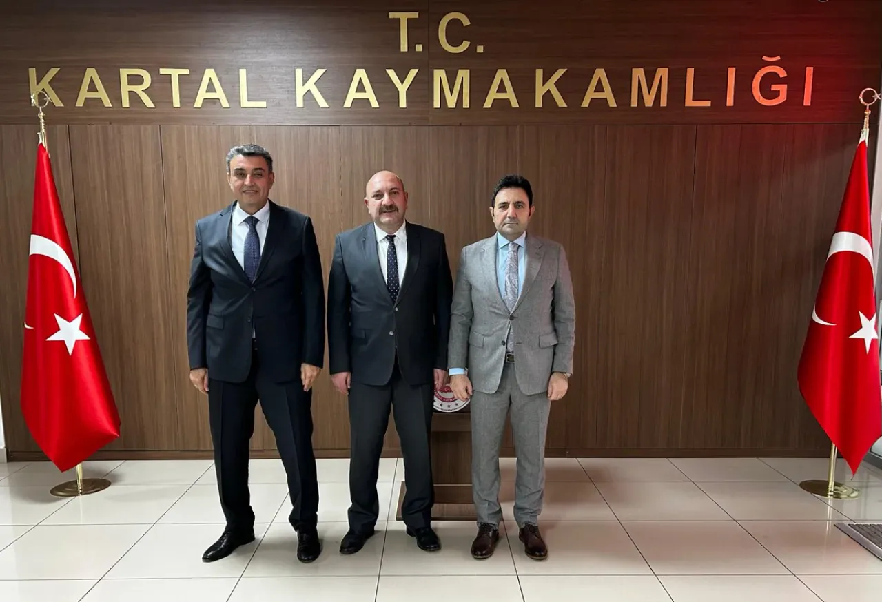 Kartal Kaymakamlığı'na Üst Düzey Ziyaret Kartal Kaymakamlığı'na Üst Düzey Ziyaret