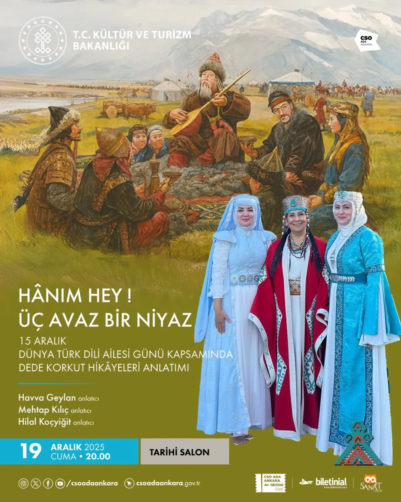 Dünya Türk Dili Alesi Günü'nde Dede Korkut Hikâyeleri Anılacak Dünya Türk Dili Alesi Günü'nde Dede Korkut Hikâyeleri Anılacak
