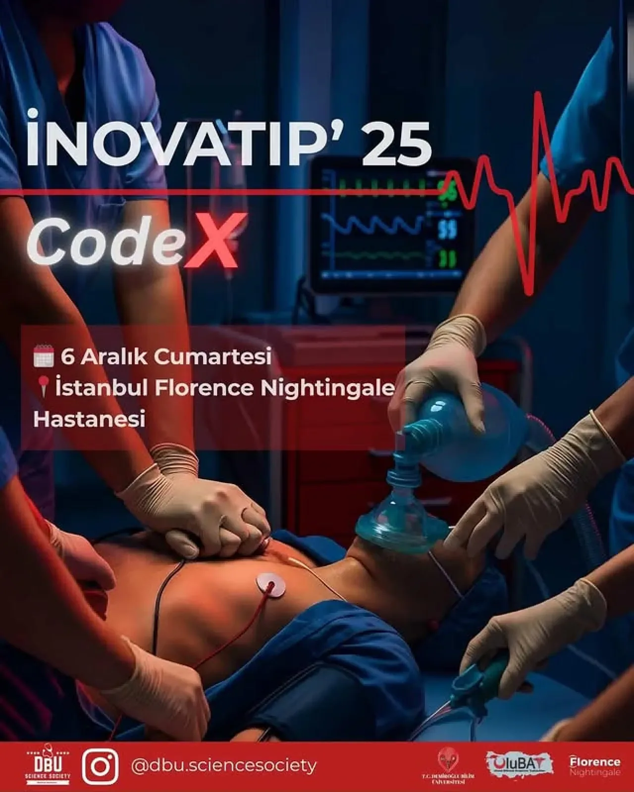 Demiroğlu Bilim Üniversitesi'nden "CodeX" Acil Tıp Sempozyumu Demiroğlu Bilim Üniversitesi'nden "CodeX" Acil Tıp Sempozyumu