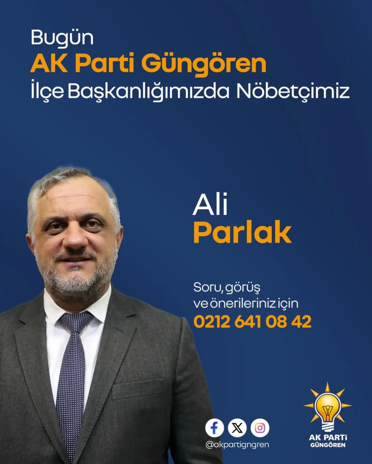 AK Parti Güngören İlçe Başkanlığı'nda Vatandaş İçin Nöbetçi Sistem AK Parti Güngören İlçe Başkanlığı'nda Vatandaş İçin Nöbetçi Sistem
