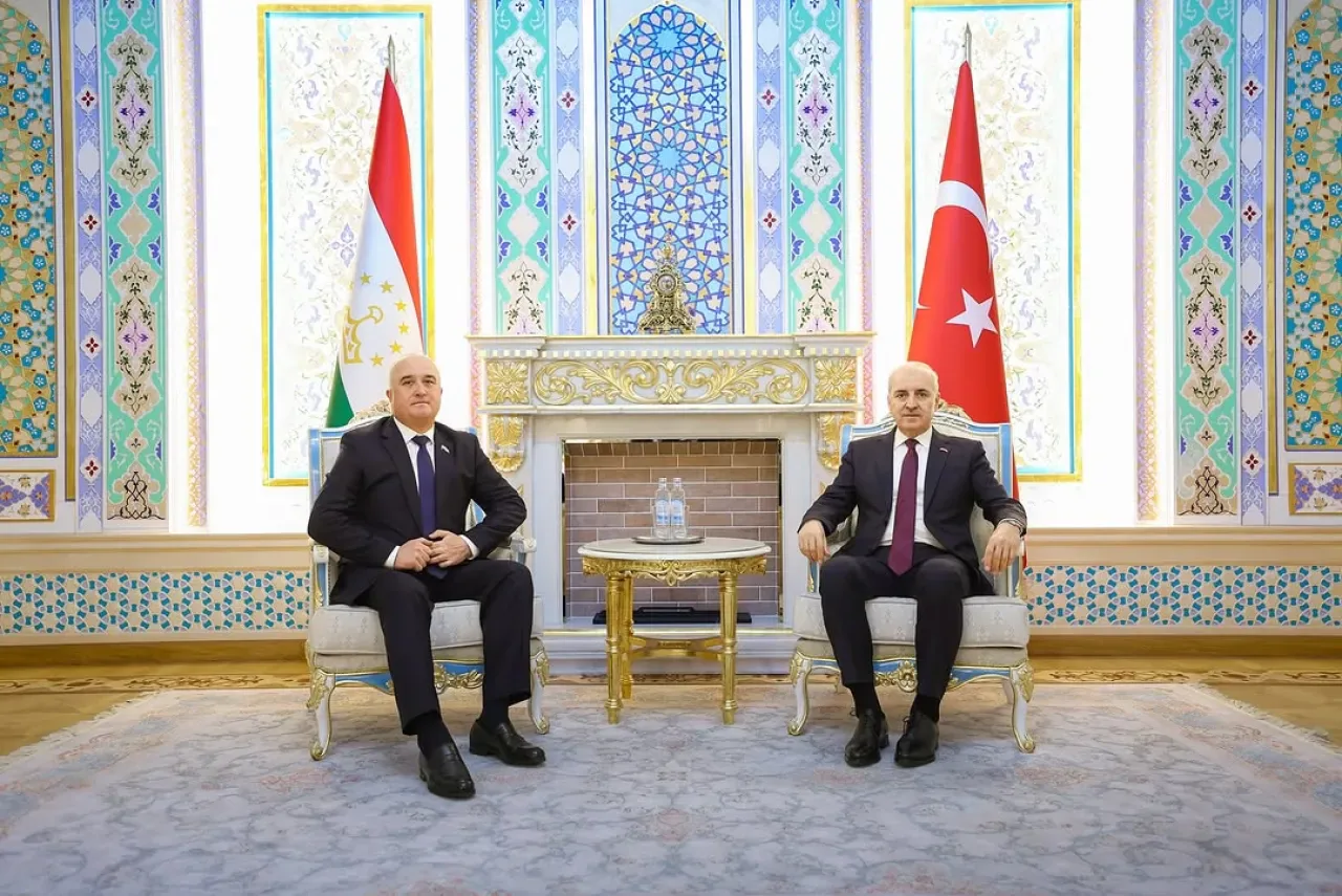 Türkiye ve Tacikistan Parlamento İş Birliğini Geliştiriyor: Numan Kurtulmuş'tan Tarihi Ziyaret Türkiye ve Tacikistan Parlamento İş Birliğini Geliştiriyor: Numan Kurtulmuş'tan Tarihi Ziyaret