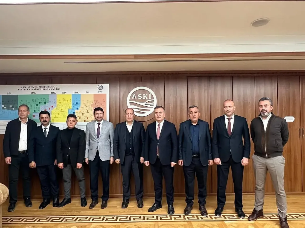 Çubuk Belediye Başkanı Baki Demirbaş, ASKİ Genel Müdürü ile Altyapı Görüşmesi Yaptı Çubuk Belediye Başkanı Baki Demirbaş, ASKİ Genel Müdürü ile Altyapı Görüşmesi Yaptı