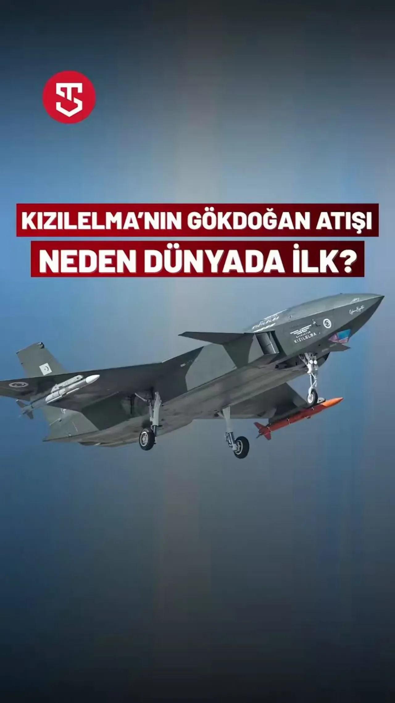Kızılelma'nın Gökdoğan Füzesi ile Tarihi Atışı Gerçekleşti Kızılelma'nın Gökdoğan Füzesi ile Tarihi Atışı Gerçekleşti
