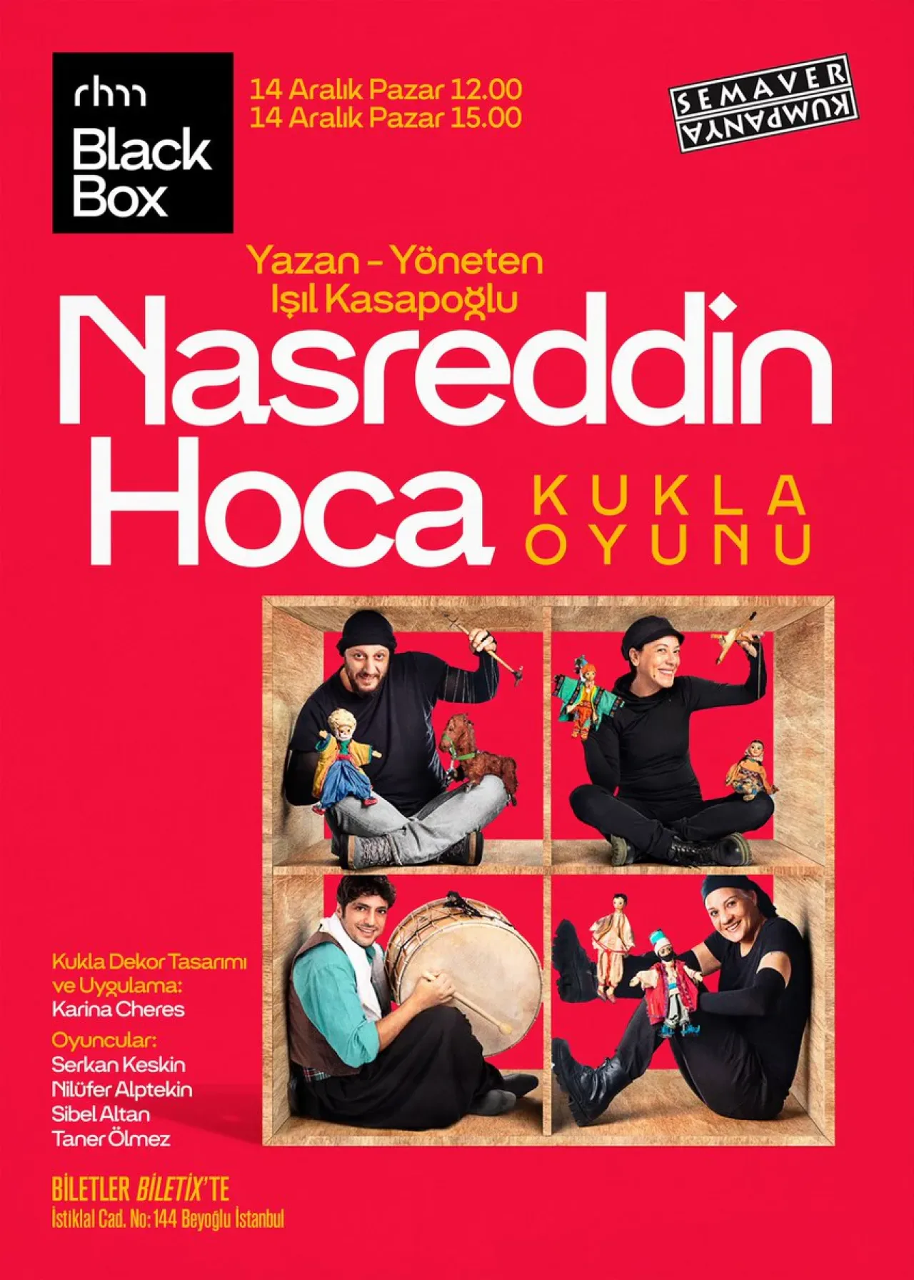 Nasreddin Hoca Kukla Oyunu ile Çocuklarla Buluşuyor Nasreddin Hoca Kukla Oyunu ile Çocuklarla Buluşuyor