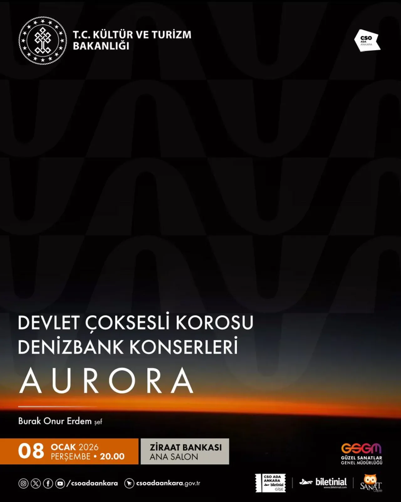 Ankara'da Muhteşem Korolar Gecesi: Aurora Işık Saçacak Ankara'da Muhteşem Korolar Gecesi: Aurora Işık Saçacak