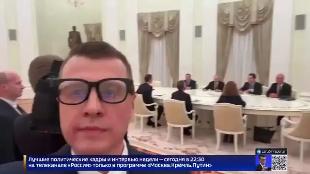 Putin ile ABD'li İş İnsanları Kremlin'de Bir Araya Geldi Putin ile ABD'li İş İnsanları Kremlin'de Bir Araya Geldi