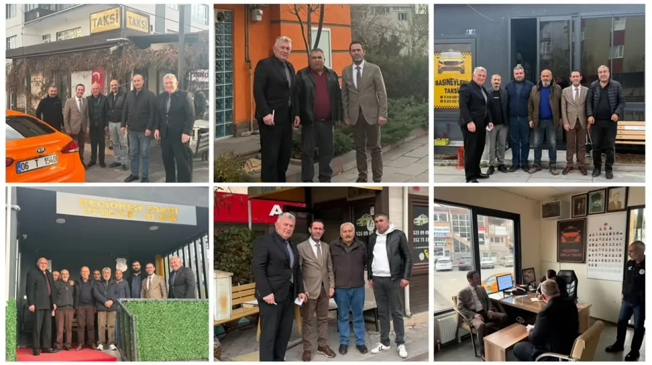 MHP Keçiören, Taksi Durağı Esnafı ile Bir Araya Geldi MHP Keçiören, Taksi Durağı Esnafı ile Bir Araya Geldi